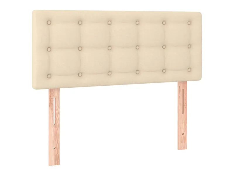 Tête de lit Crème 90x5x78/88 cm Tissu