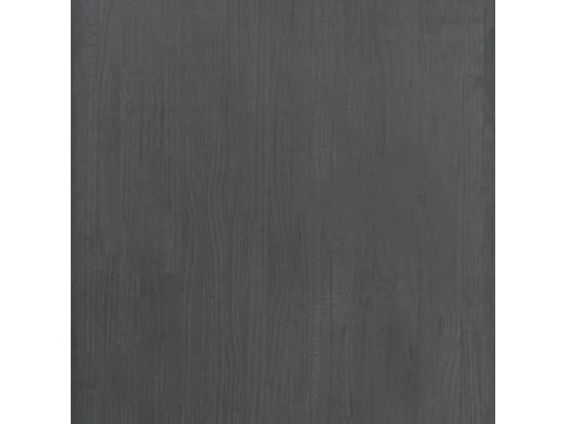 Étagère de rangement Gris 60x30x105 cm Bois de pin massif