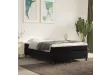 cadre de lit avec matelas Noir 140x200 cm Velours