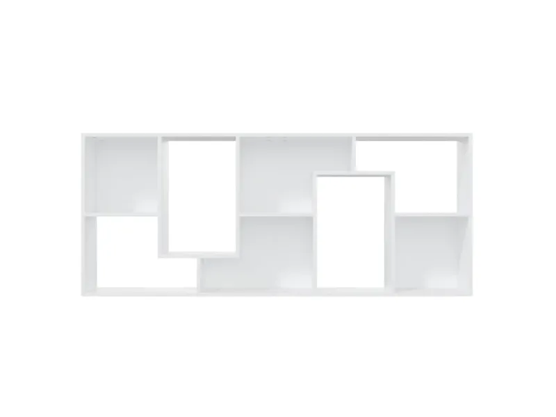 Bibliothèque Blanc 67x24x161 cm 