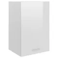 Armoire suspendue Blanc brillant 39,5x31x60 cm Aggloméré