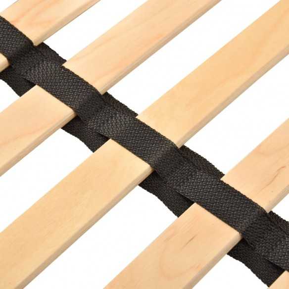 Sommier à lattes électrique avec 28 lattes 7 zones 90x200 cm