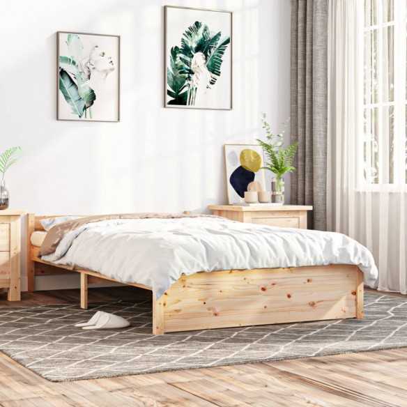 Lit Bois massif 120x200 cm