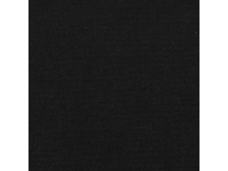 Lit Noir 160x200 cm Tissu