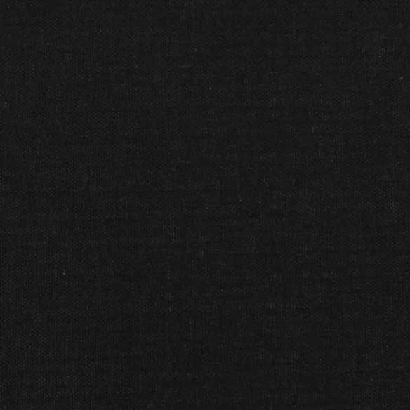 Lit Noir 160x200 cm Tissu