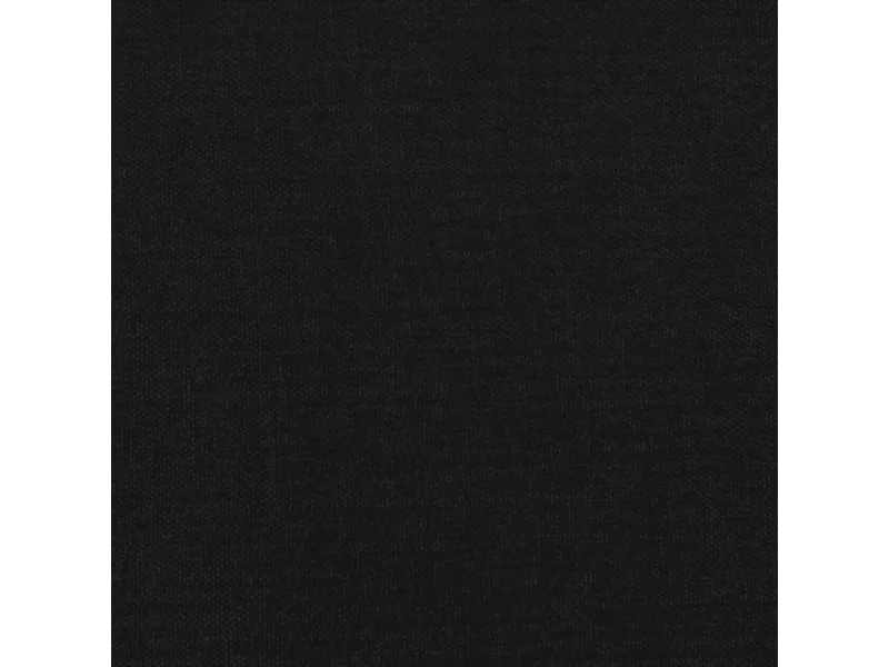 Lit Noir 160x200 cm Tissu