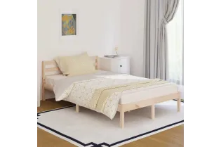 Lit Bois de pin massif 120x200 cm
