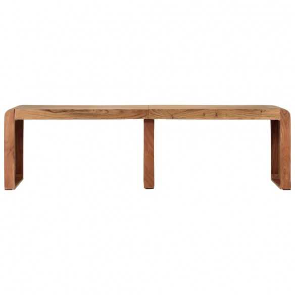 Banc 160x38x45 cm bois massif d'acacia