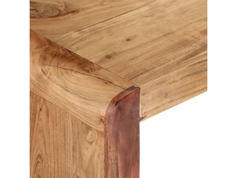 Banc 160x38x45 cm bois massif d'acacia
