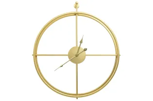 Horloge murale Doré 52 cm Fer 2