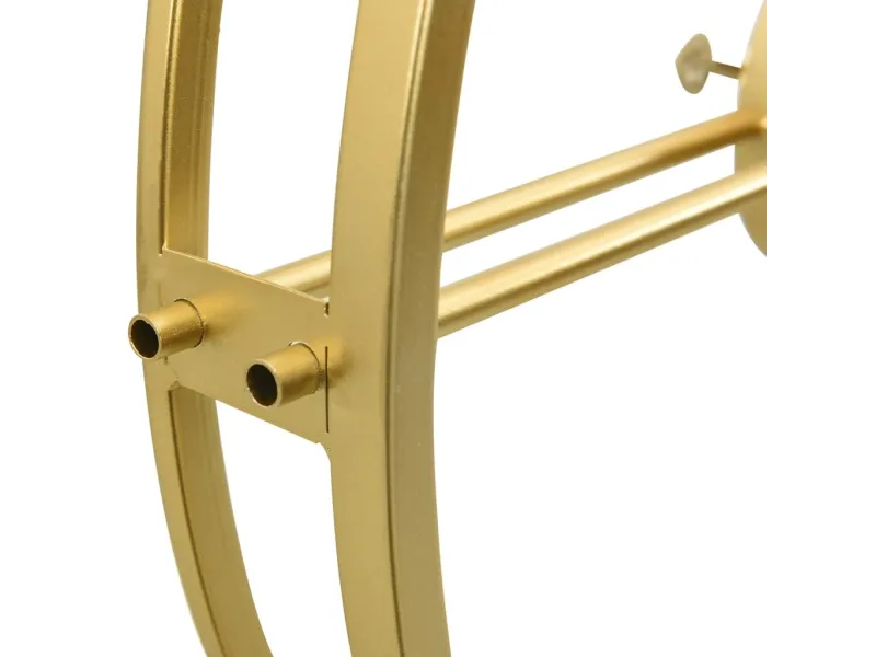 Horloge murale Doré 52 cm Fer