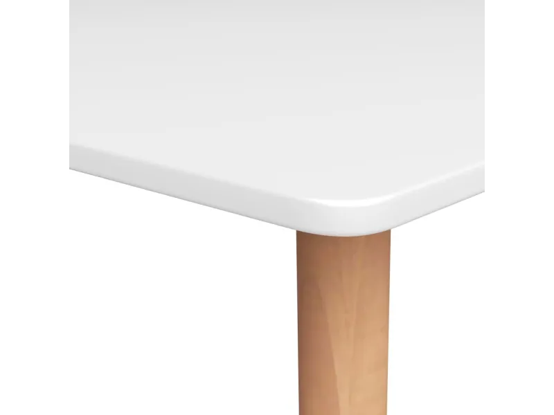Table de bar Blanc 120x60x105 cm