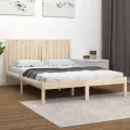 Cadre de lit Bois de pin massif 160x200 cm