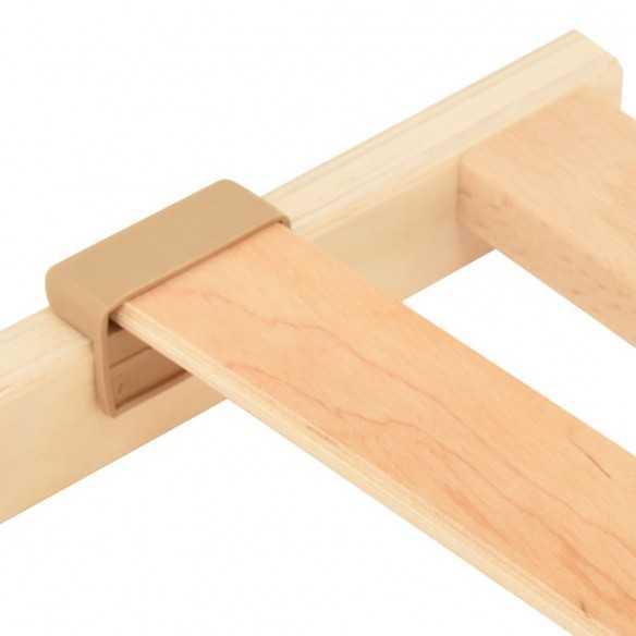 Sommier à lattes avec 13 lattes 90x200 cm