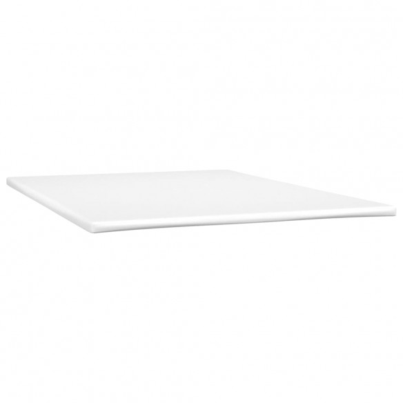cadre de lit avec matelas Gris foncé 140x200cm Tissu