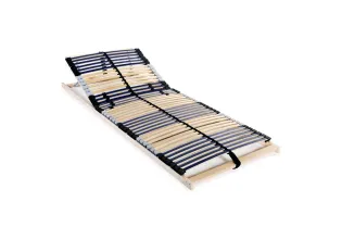Sommier à lattes avec 42 lattes 7 zones 80 x 200 cm