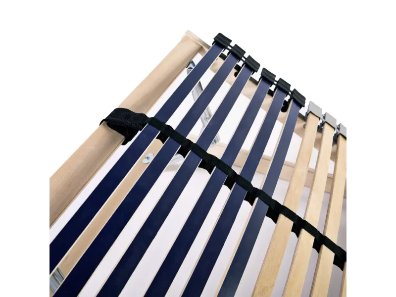 Sommier à lattes avec 42 lattes 7 zones 80 x 200 cm