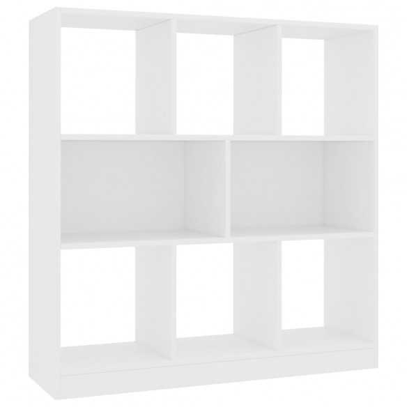 Bibliothèque Blanc 97,5x29,5x100 cm 