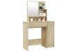Coiffeuse avec miroir Chêne sonoma 86,5x35x136 cm