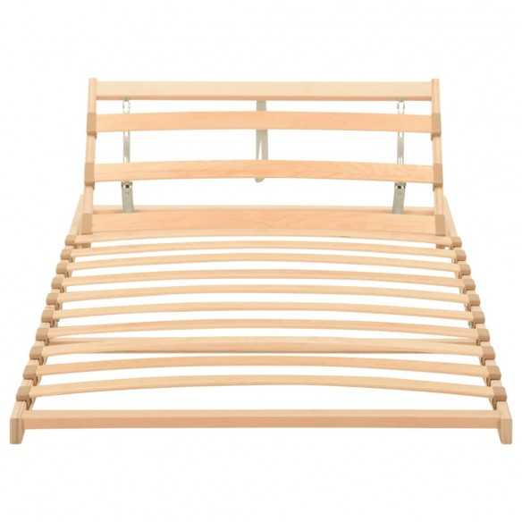 Sommier à lattes 13 lattes tête de lit réglable 70x200 cm