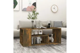 Table basse Chêne fumé 100x50x40 cm 