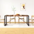Table de salle à manger Bois de récupération massif 180 cm