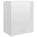 Armoire suspendue Blanc brillant 50x31x60 cm Aggloméré