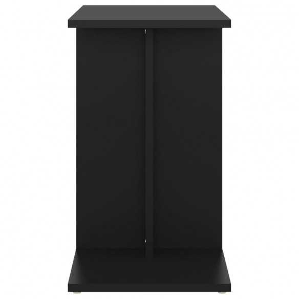 Table d'appoint Noir 50x30x50 cm Aggloméré