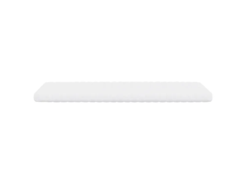 Matelas en mousse 2 pcs blanc 90x190 cm 7 zones dureté 20 ILD
