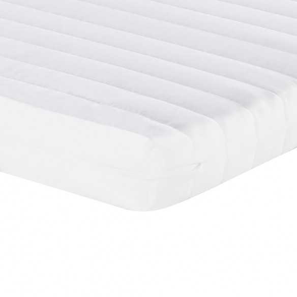 Matelas en mousse 2 pcs blanc 90x190 cm 7 zones dureté 20 ILD