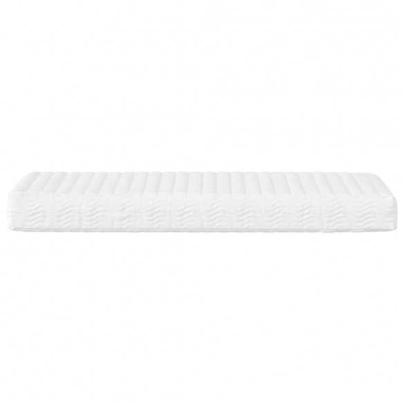 Matelas en mousse blanc 90x200 cm dureté H2 H3