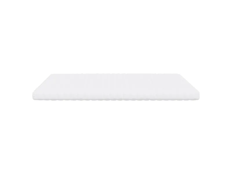 Matelas en mousse blanc 160x200 cm 7 zones dureté 20 ILD