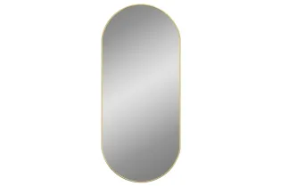 Miroir mural Doré 100x45 cm Ovale 2