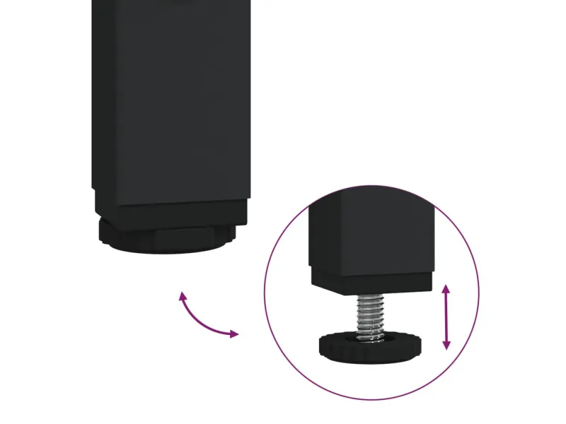 Étagère à chaussures chêne fumé 60x30x45 cm bois d'ingénierie