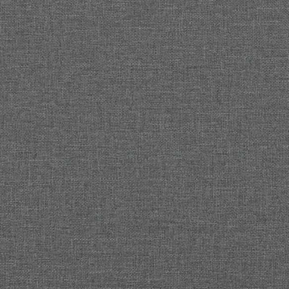 Fauteuil de massage inclinable Gris foncé Tissu