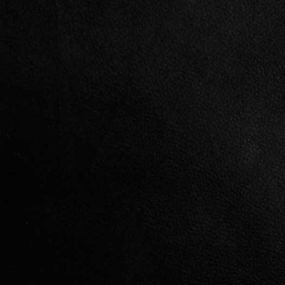 Fauteuil inclinable de massage avec repose-pied noir similicuir