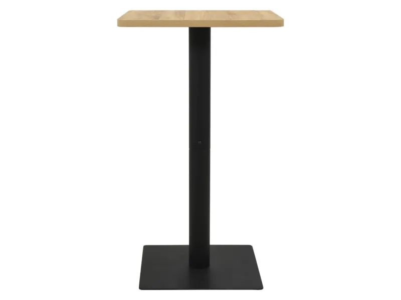 Table de bistro Couleur chêne 70x70x107 cm