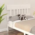 Tête de lit Blanc 143,5x3x81 cm Bois massif de pin