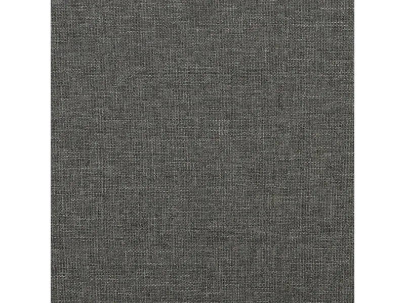 Têtes de lit 2 pcs Gris foncé 100x5x78/88 cm Tissu