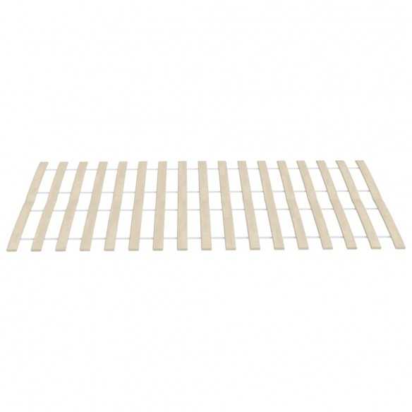 Sommiers à lattes avec 34 lattes 2 pcs 80x200 cm