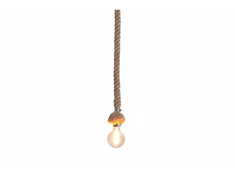 Lampe suspension design coloris naturel
