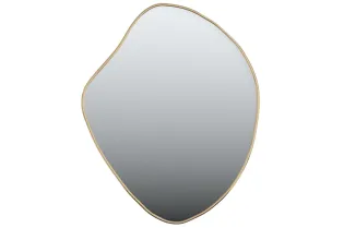 Miroir mural Doré 60x50 cm 2