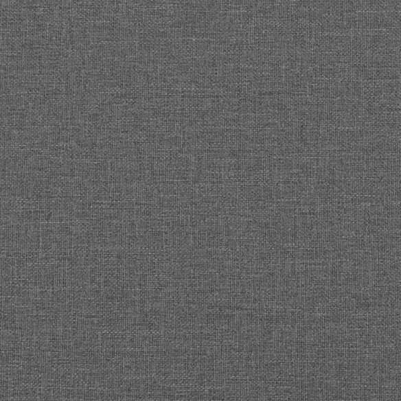 Fauteuil de massage inclinable Gris foncé Tissu