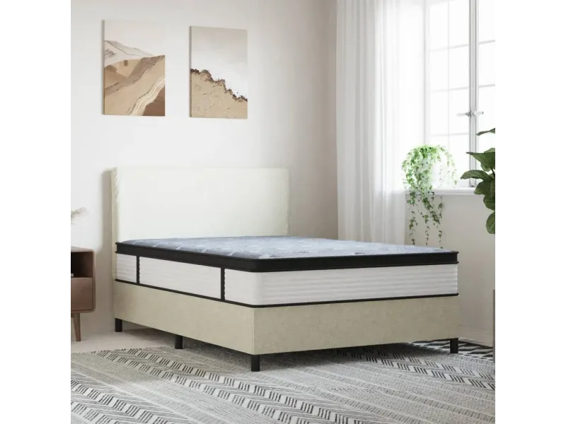 Matelas à ressorts ensachés moyen plus 140x200 cm