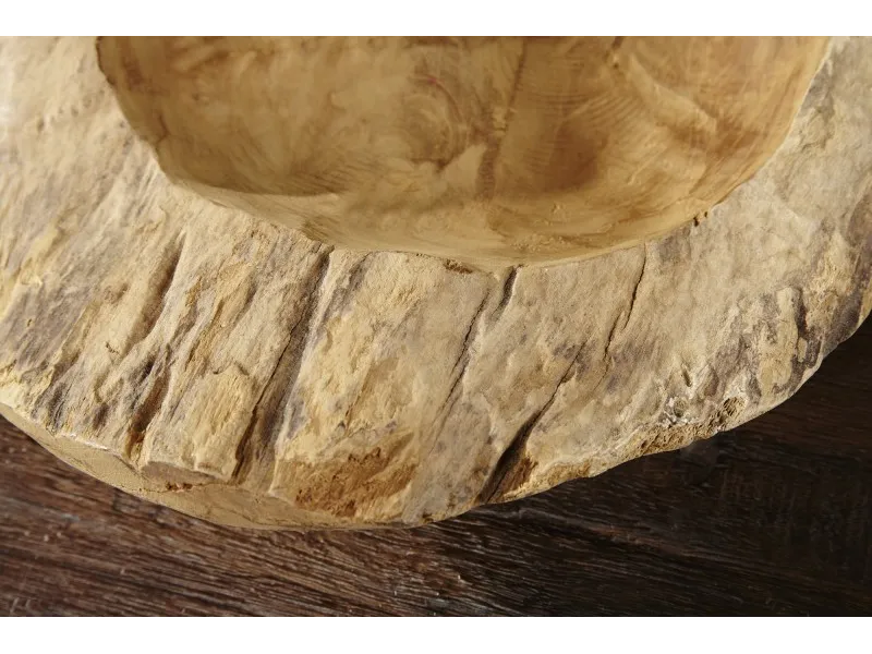 Corbeille de fruit naturel 30 cm en bois massif