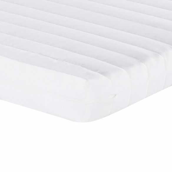 Matelas en mousse blanc 90x200 cm 7 zones dureté 20 ILD
