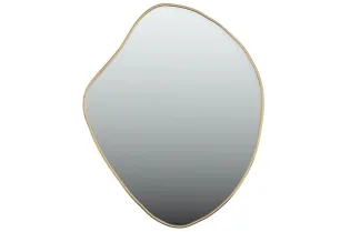 Miroir mural Doré 50x40 cm 2