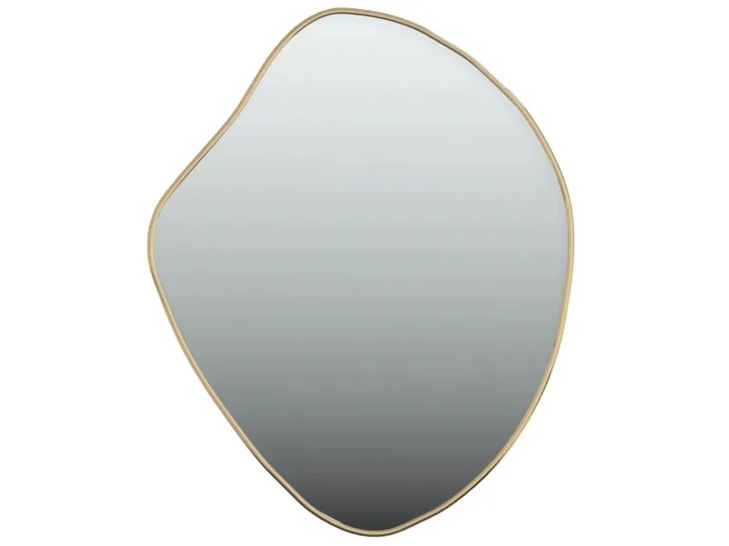 Miroir mural Doré 50x40 cm