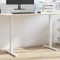 Cadre de bureau debout blanc (94-135)x60x(70-114) cm acier