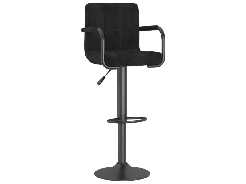 Tabouret de bar Noir Velours